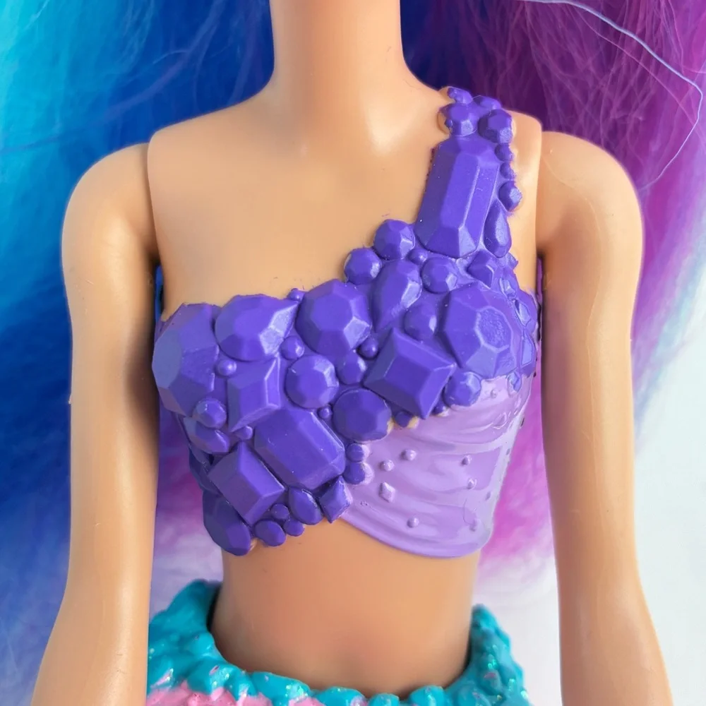 Barbie Dreamtopia Mermaid Mattel 2020 FLAW Hair